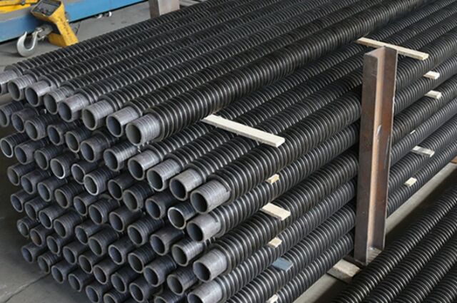 Custom Boiler Fin Tubes With Sand Blasted Surface For High Temperature Resistance