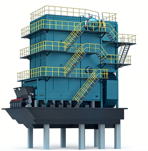 10-75 T/H  Water Tube Steam Boiler With PLC Automatic Control System
