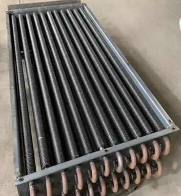 Calidad Tuberías con aletas resistentes a altas temperaturas para calderas industriales con superficie arenada Fábrica
